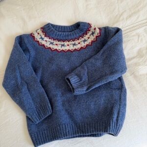 Cozy Blue Knit Sweater for Kids